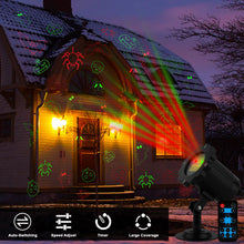 Load image into Gallery viewer, Halloween and Christmas Laser Projector Light with Remote and Timer

