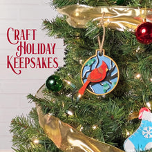 Load image into Gallery viewer, Christmas Craft Advent Calendar with 25 Numbered Craft Bags Including Diamond Art, Paint by Number and Holiday Ornaments
