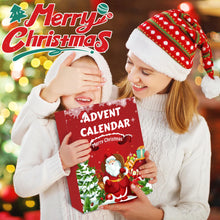 Load image into Gallery viewer, Christmas Squishy Toy Advent Calendar with 24 Soft Squeeze Toys That Opens Wide into a Large Display
