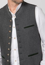 Load image into Gallery viewer, Mens Traditional Vest in Gray for Formal and Traditional Wear
