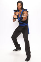 Load image into Gallery viewer, Mens Dragon Ninja Costume Set with Hooded Tunic and Gauntlets
