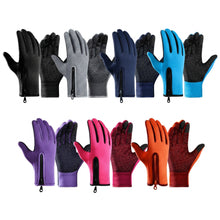 Load image into Gallery viewer, Touchscreen Winter Gloves with Fleece Lining and Silicone Grip Palm
