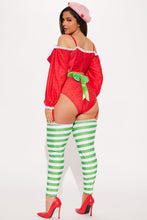 Load image into Gallery viewer, Womens Baker Costume Set with Top Panty and Apron for Halloween

