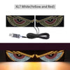 LED Devil Eyes Car Light Panel with App Control and Music Sync