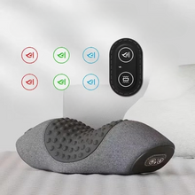 Load image into Gallery viewer, Rechargeable Heated Neck Massage Pillow with Cervical Support and Vibration

