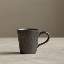 Load image into Gallery viewer, Japanese Vintage Ceramic Coffee Mug with Rustic Glaze
