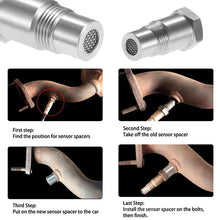 Load image into Gallery viewer, Car Oxygen O2 Sensor Adapter CEL Fix Check Engine Light Eliminator M18*1.5
