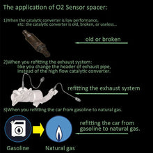 Load image into Gallery viewer, Car Oxygen O2 Sensor Adapter CEL Fix Check Engine Light Eliminator M18*1.5
