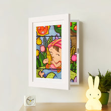 Load image into Gallery viewer, Artwork Storage Frame with Magnetic Access for 150 Drawings

