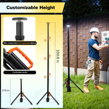 Load image into Gallery viewer, Ultra-Bright Rechargeable Telescopic LED Work Light with Remote Control
