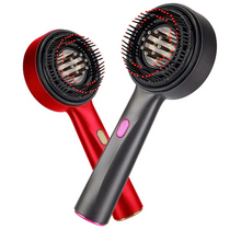 Load image into Gallery viewer, Hair Growth Massage Comb - Red Light Scalp Massager
