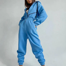 Load image into Gallery viewer, Basic Hooded Jumpsuit
