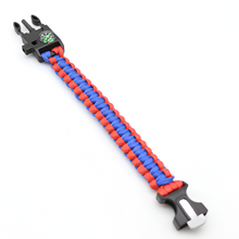 Load image into Gallery viewer, Outdoor Multi-Function Paracord Survival Bracelet with Fire Starter and Emergency Rope
