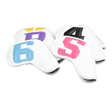 Load image into Gallery viewer, Golf Iron Head Covers Set, Waterproof Protective Club Covers
