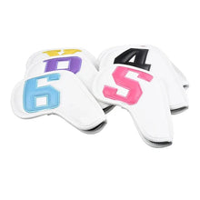 Load image into Gallery viewer, Golf Iron Head Covers Set, Waterproof Protective Club Covers
