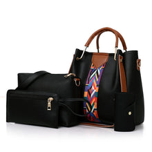 Load image into Gallery viewer, Boston Bag Handbag Set for Women PU Leather
