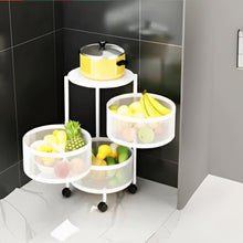 Load image into Gallery viewer, 360° Rotating Multi-Layer Kitchen Round Storage Rack
