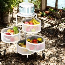 Load image into Gallery viewer, 360° Rotating Multi-Layer Kitchen Round Storage Rack

