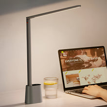 Load image into Gallery viewer, Dimmable LED Desk Lamp with Eye Protection, Adjustable Brightness and Foldable Design
