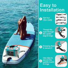 Load image into Gallery viewer, Adventure-Ready Paddleboard Cooler Deck Bag
