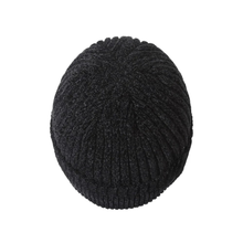 Load image into Gallery viewer, Knitted Winter Hat With Fleece Lining and Ear Covers
