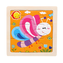 Load image into Gallery viewer, Montessori Wooden Puzzle for Early Learning, Shapes and Colors
