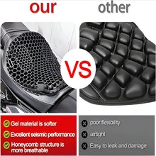 Load image into Gallery viewer, Motorcycle Gel Seat Pad for Long Distance Rides
