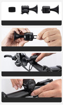 Load image into Gallery viewer, 120 Decibel Electric Bike Horn with Strap Mount and Water Resistant Casing for Cycling
