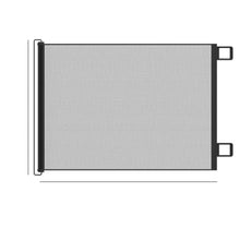 Load image into Gallery viewer, No Drill Retractable Mesh Pet Gate
