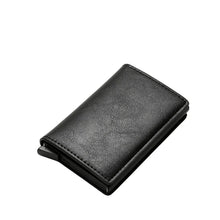 Load image into Gallery viewer, Men's RFID Wallet, Smart Pop Up Minimalist Card Holder
