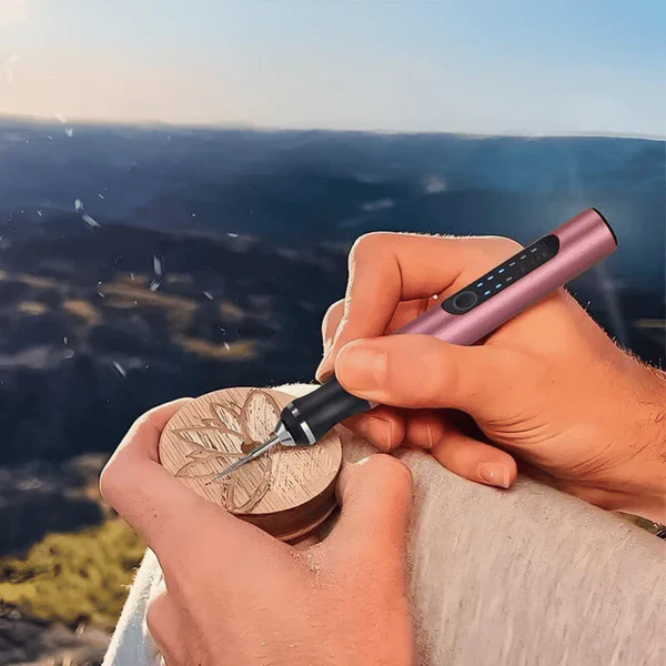 Cordless Engraving Pen works seamlessly on 50+ different surfaces