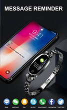 Load image into Gallery viewer, Waterproof Smart Fitness Bracelet w/ HR &amp; BP Monitor For Women
