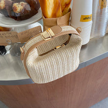 Load image into Gallery viewer, Straw Woven Mini Shoulder Messenger Bag for Summer
