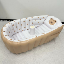 Load image into Gallery viewer, Inflatable Baby Bathtub and Toddler Chair with Air Pump and Back Support
