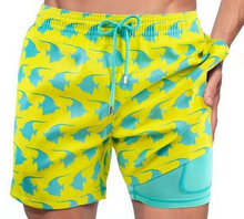 Load image into Gallery viewer, Beach shorts with lining
