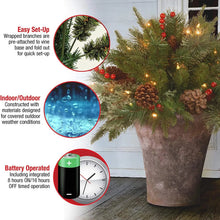 Load image into Gallery viewer, Pre-lit Artificial Christmas Tree Feel Real Urn Filler
