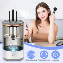 Load image into Gallery viewer, Automatic Electric Makeup Brush Cleaner
