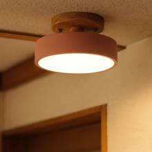 Load image into Gallery viewer, Modern LED Round Ceiling Light, Sleek Minimal Semi-Flush Mount
