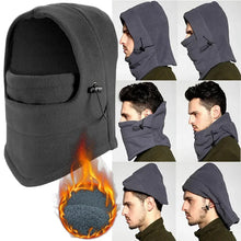 Load image into Gallery viewer, Thermal Fleece Winter Hat And Neck Warmer
