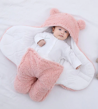 Load image into Gallery viewer, Baby Bear Swaddle Blanket
