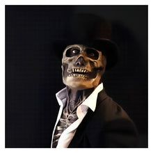 Load image into Gallery viewer, Skull Face Mask with Adjustable Fit for Halloween and Costume Events
