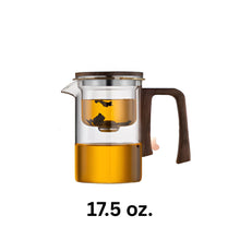 Load image into Gallery viewer, Magical Glass Teapot with Built-In Strainer and Heat-Resistant Handle

