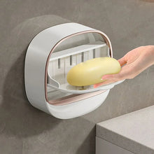 Load image into Gallery viewer, Wall Mounted Waterproof Soap Box with Drain
