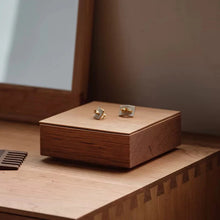 Load image into Gallery viewer, Minimalist Wooden Desktop Storage Box Organizer
