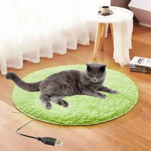 Load image into Gallery viewer, Plush Warming Heated Cat Bed
