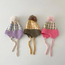 Load image into Gallery viewer, Toddler Winter Ear Flap Beanie Hat
