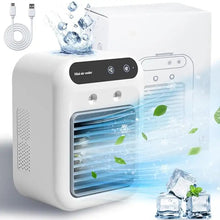 Load image into Gallery viewer, Compact Portable Air Conditioner Fan with USB Charging
