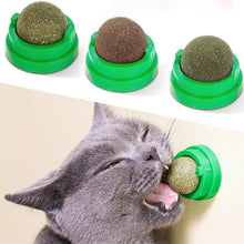 Load image into Gallery viewer, Natural Catnip Ball Wall Toy
