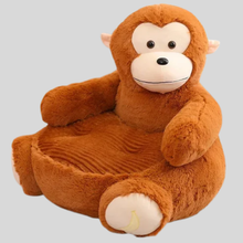 Load image into Gallery viewer, Plush Pet Bed with Raised Edges and Machine Washable Cover, Animal Shape Design
