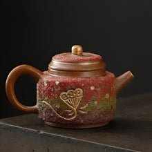 Load image into Gallery viewer, Retro Multicolor Handmade Coarse Pottery Tea Set
